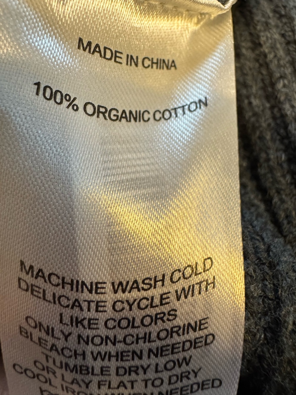 Quince 100% Organic Cotton Oversized Cardigan size small - Picture 4 of 6